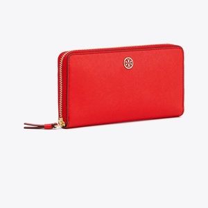 Tory Burch Robinson Zip Continental Wallet